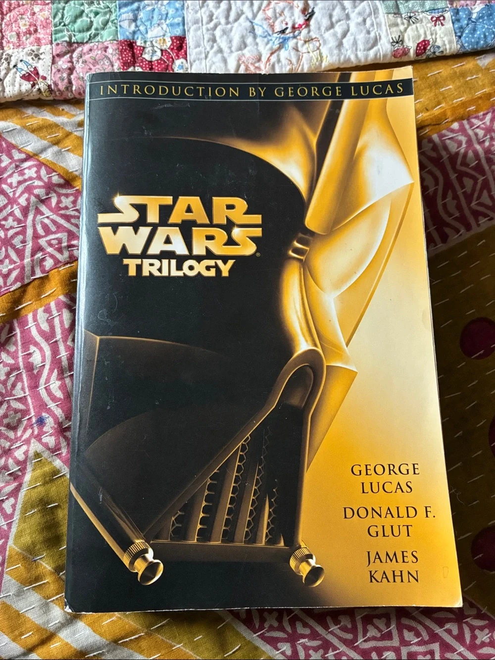 Star Wars Trilogy Book - Black and Gold Cover